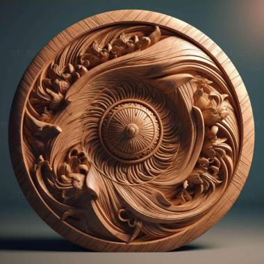 Patterns and decorations stl flare 2 3d model